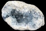 Blue Celestine (Celestite) Crystal Geode - Madagascar #87130-2